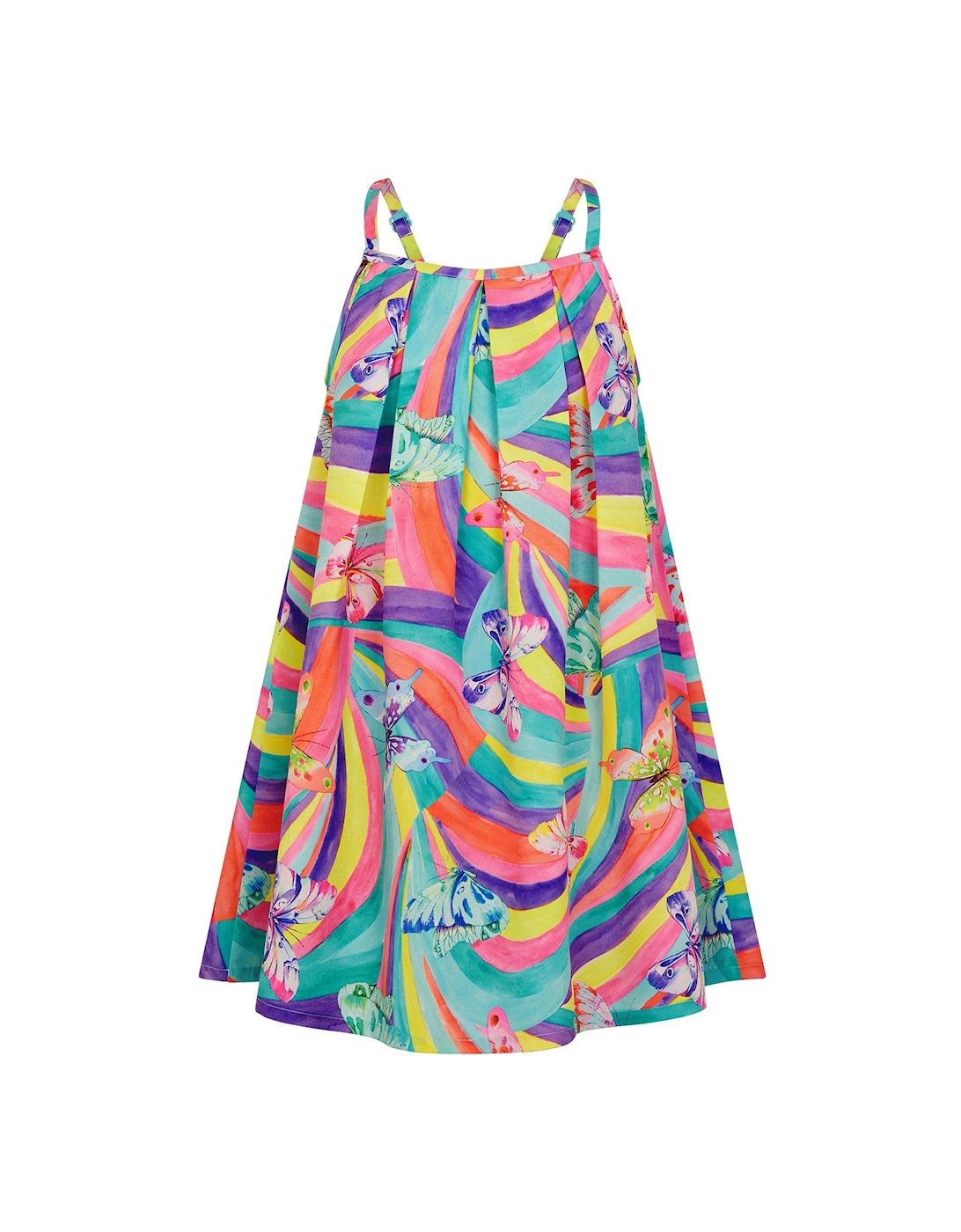 Girls Butterfly Swirl Dress - Multi, 2 of 1