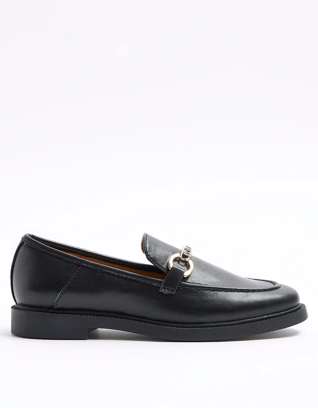 Chain Snaffle Loafer - Black, 3 of 2