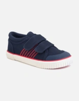 9. Navy Canvas/Red F