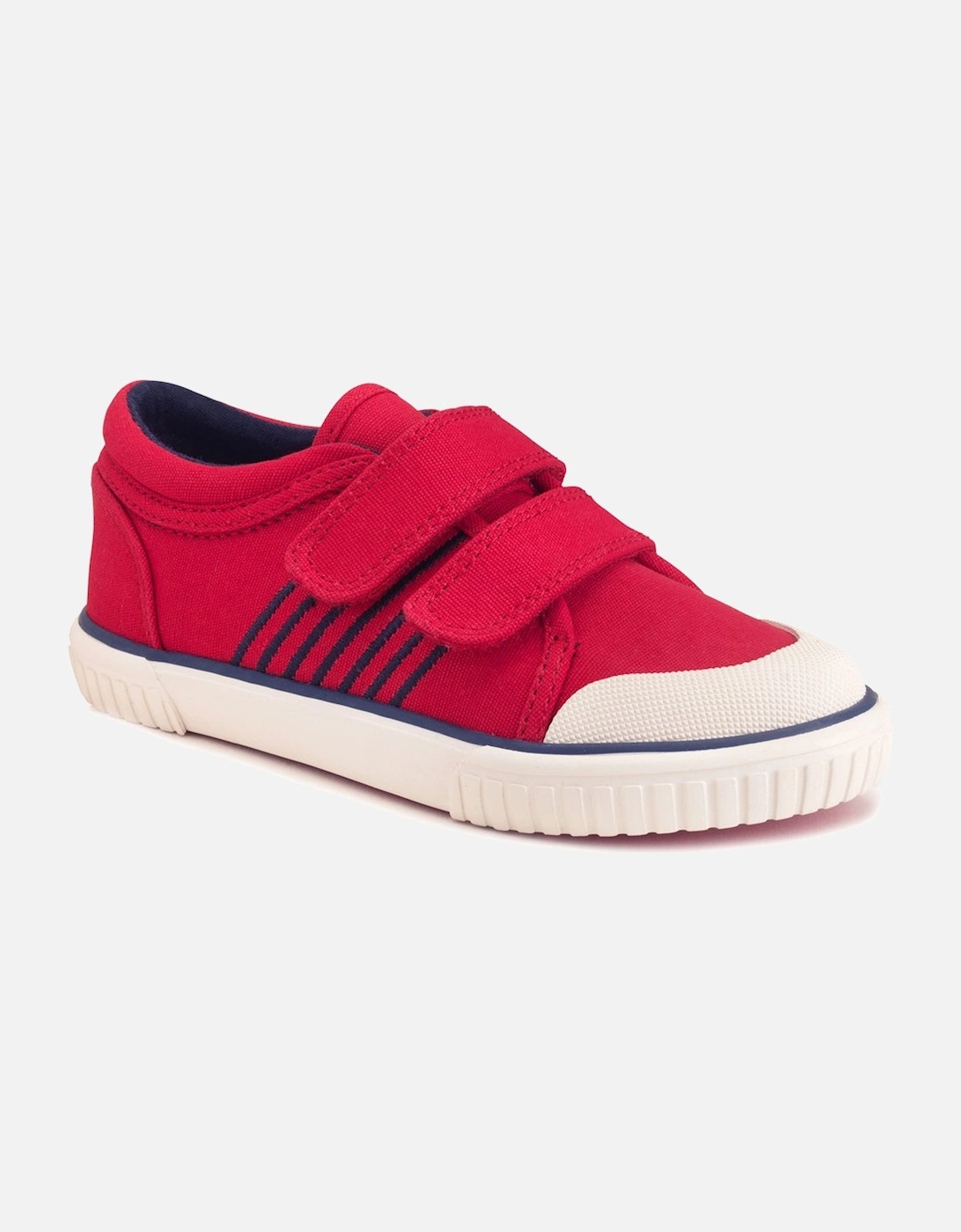 Start-Rite Unisex Red Sandy Beach Infant Canvas Shoes - Size: 5/F (Standard) Kids