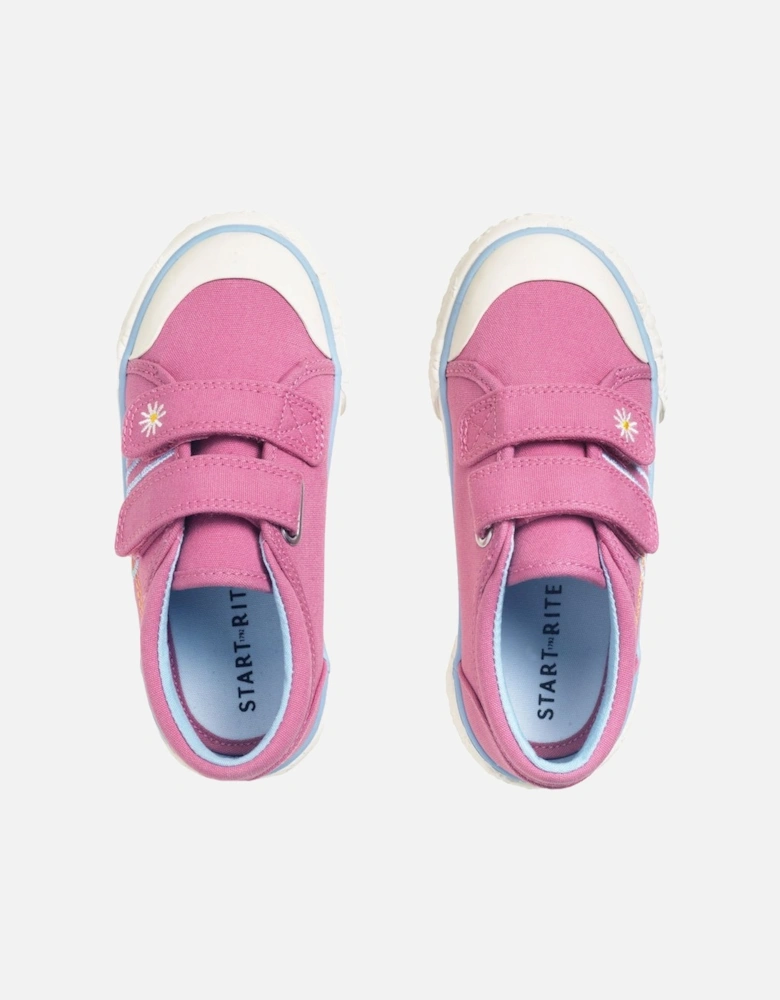 Sandy Beach Girls Infant Canvas Shoes