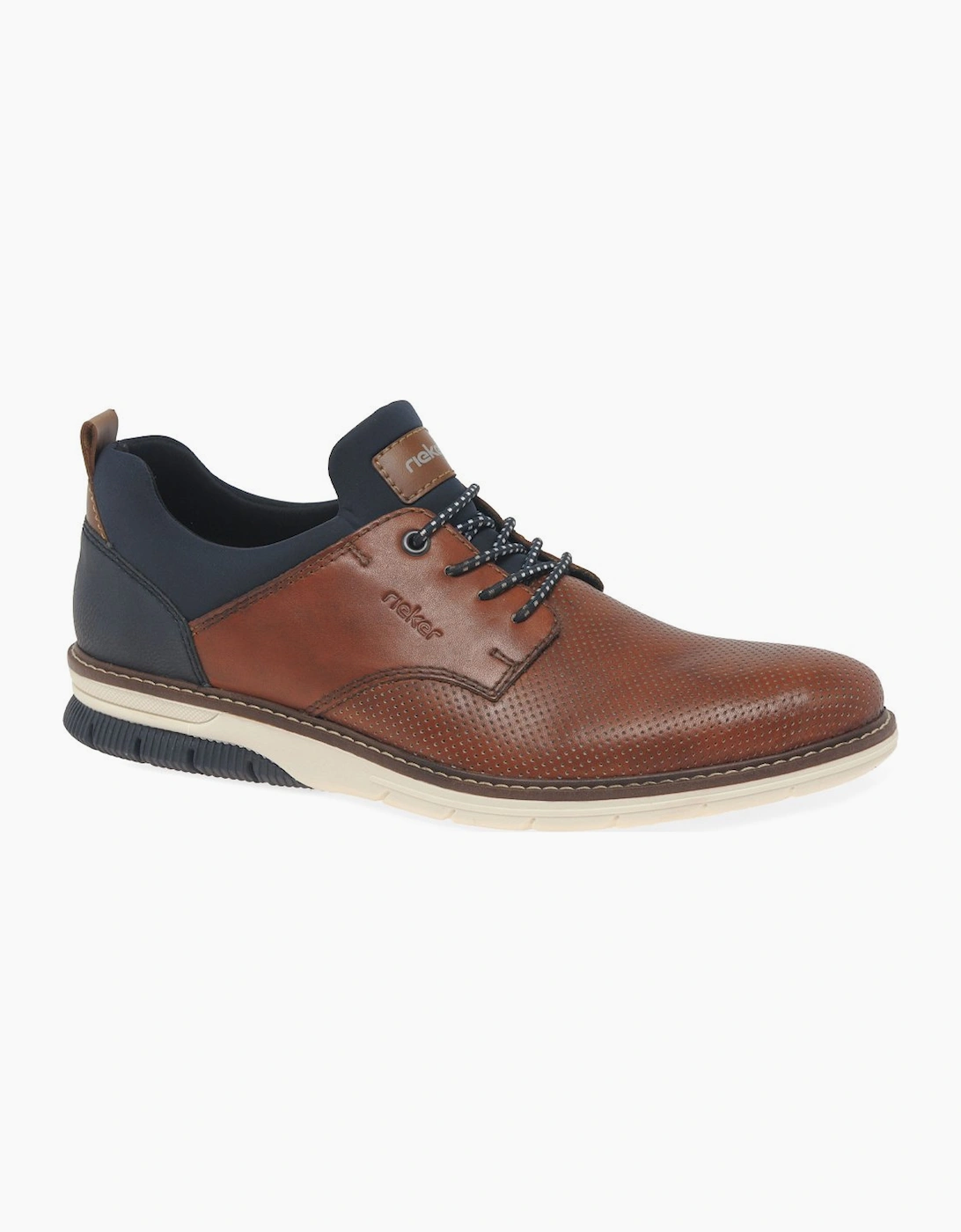 Rieker Men's Brown Bench Casual Shoes - Size: 8