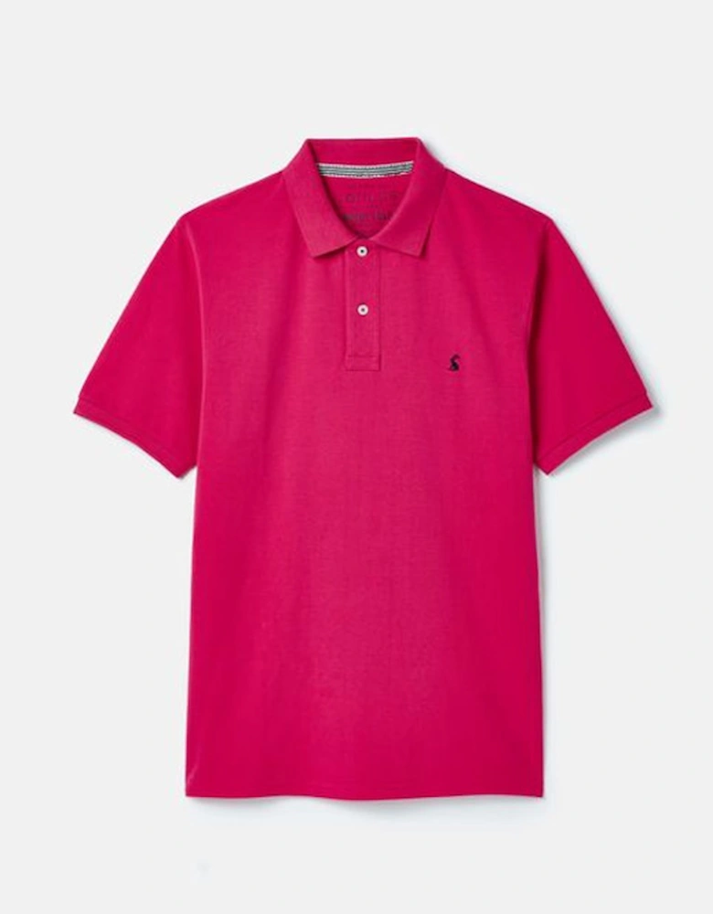 Men's Woody Polo Shirt Deep Raspberry
