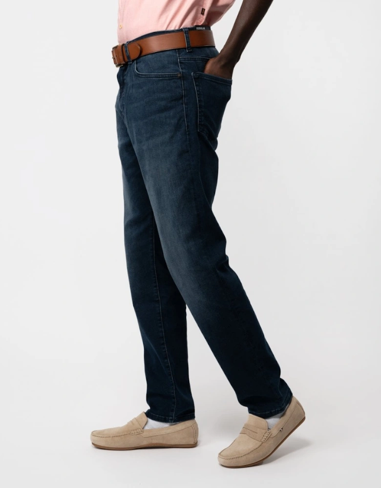 Orange Re.Maine BC Mens Regular Fit Jeans in Navy Super-Stretch Denim