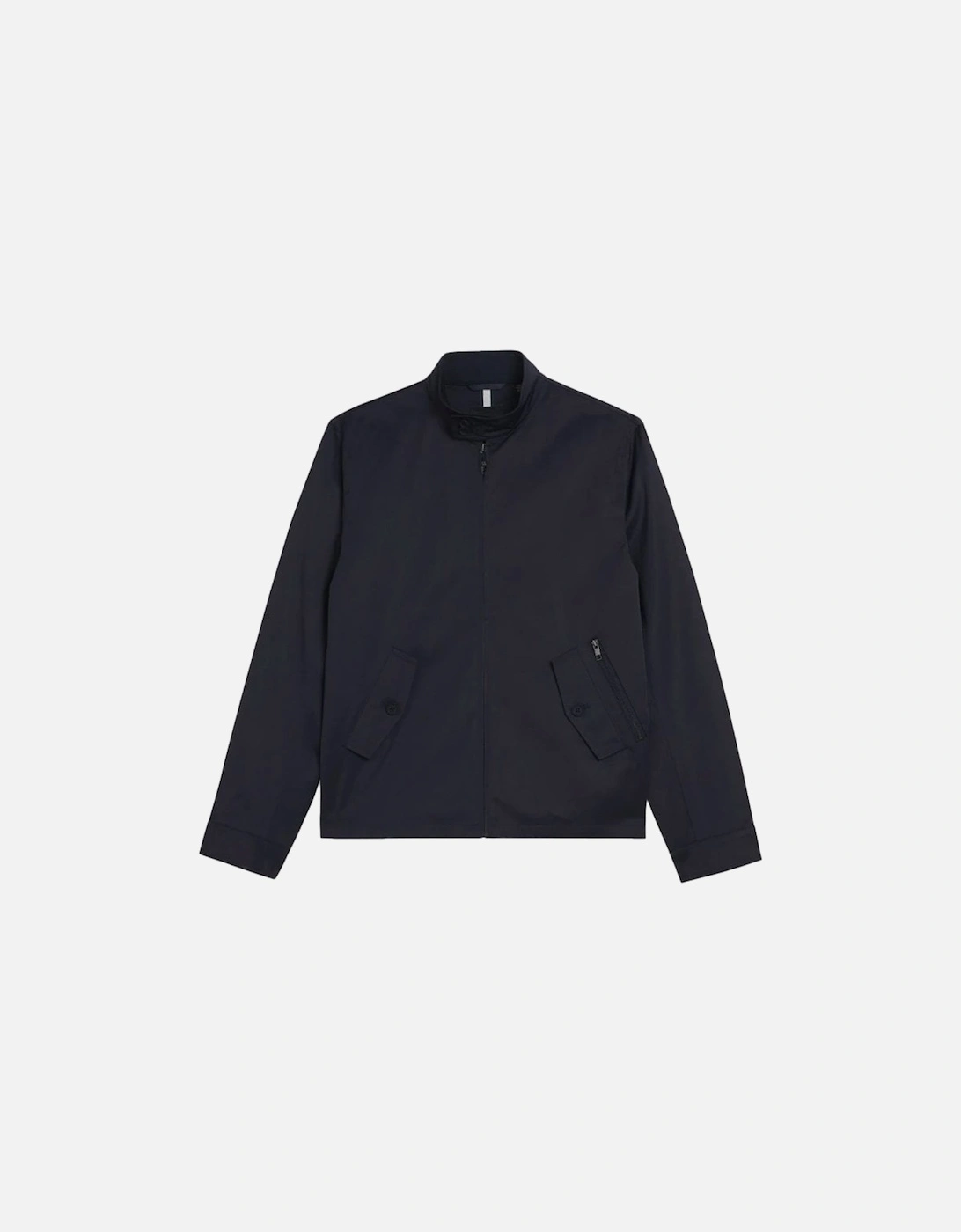 Lehurst Nylon Blend Harrington Jacket Navy