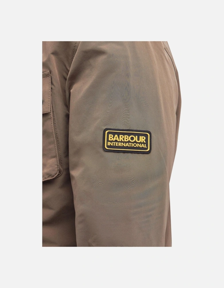 Men's Brown Control Overshirt