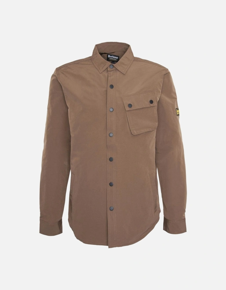 Men's Brown Control Overshirt