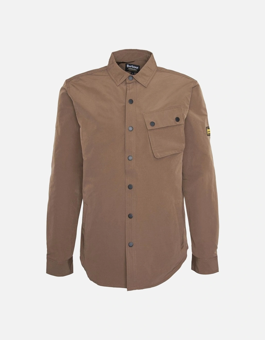 Men's Brown Control Overshirt, 4 of 3