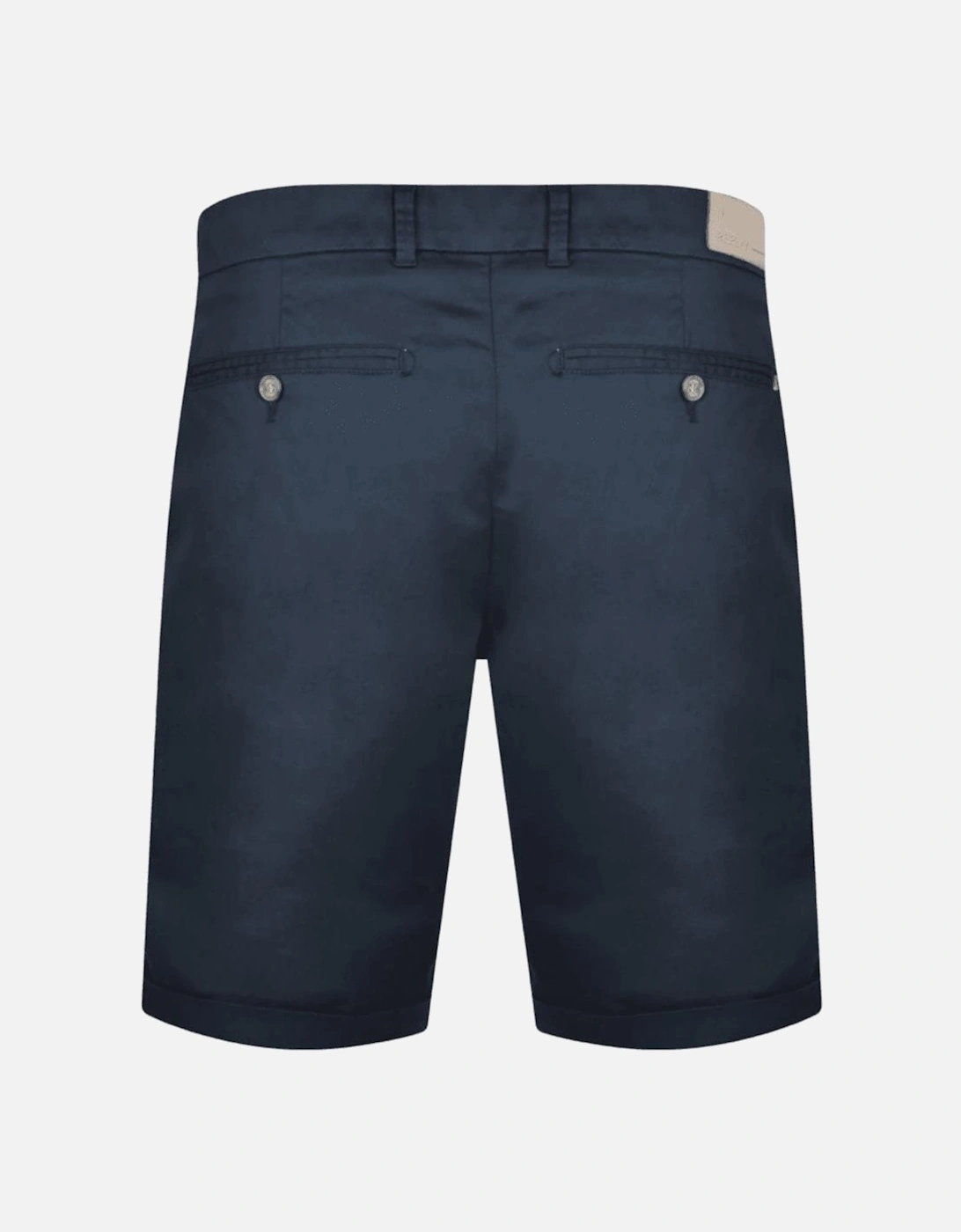 Canvas Navy Cotton Chino Shorts
