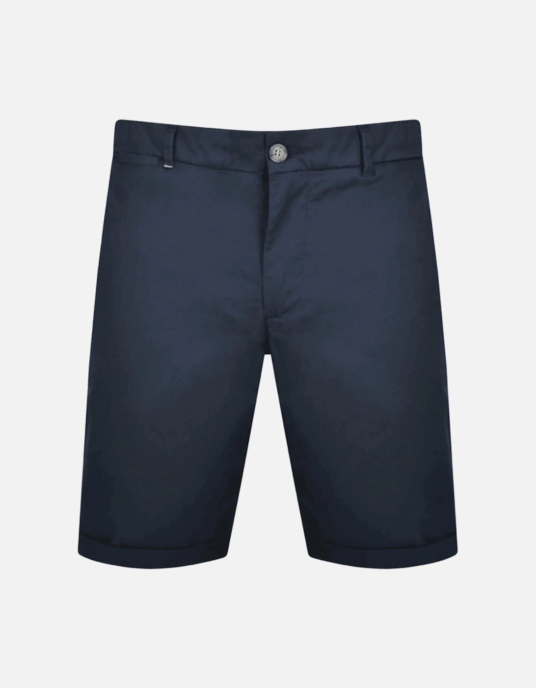 Canvas Navy Cotton Chino Shorts, 3 of 2