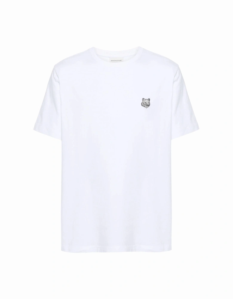 Bold Fox Head Patch Comfort T-shirt White