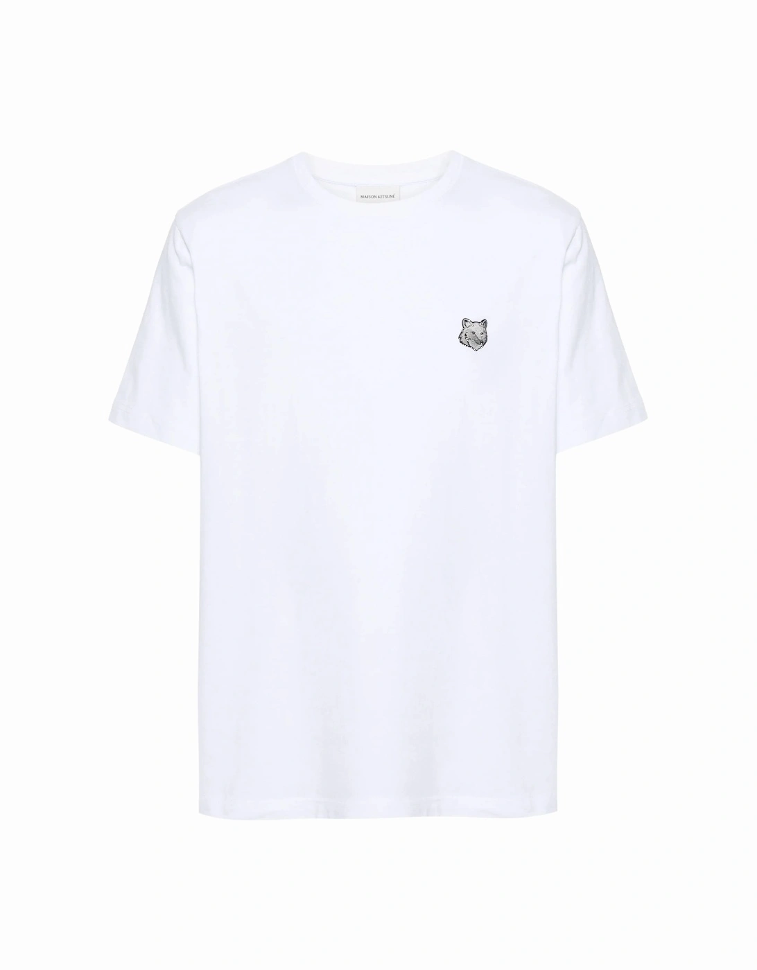 Bold Fox Head Patch Comfort T-shirt White, 6 of 5