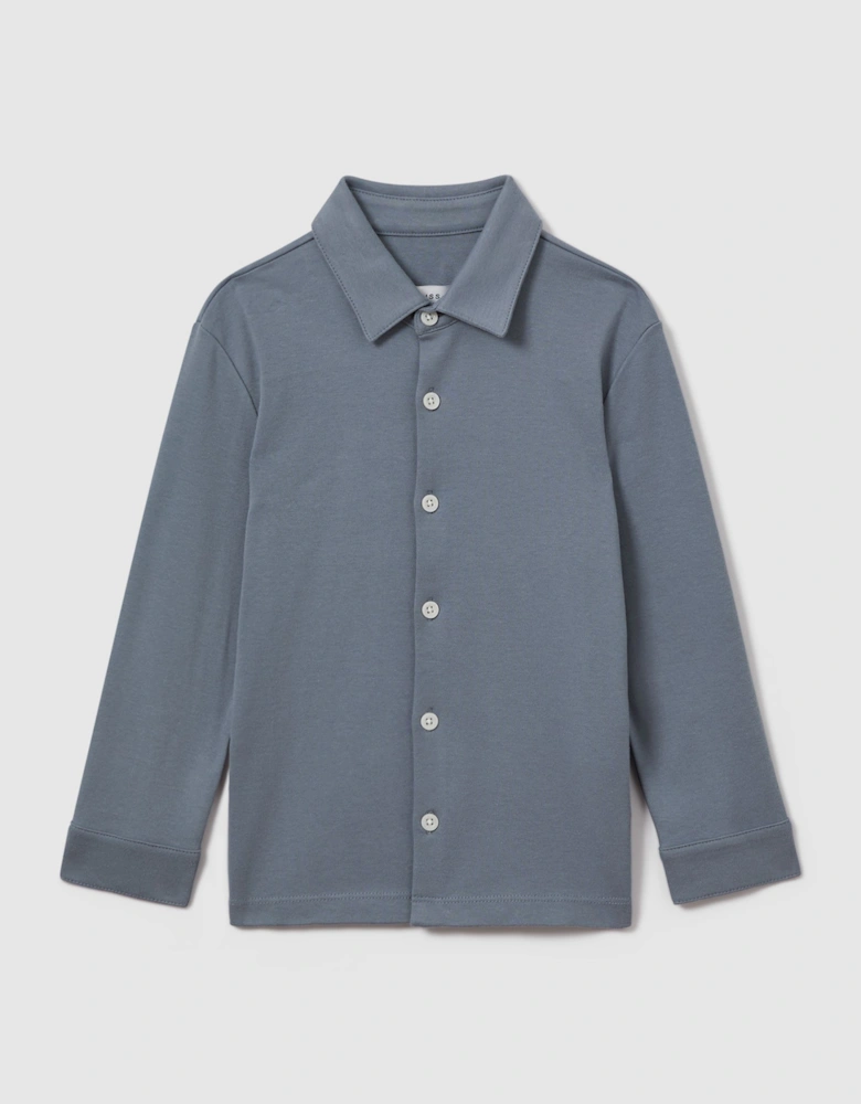Cotton Button-Through Shirt