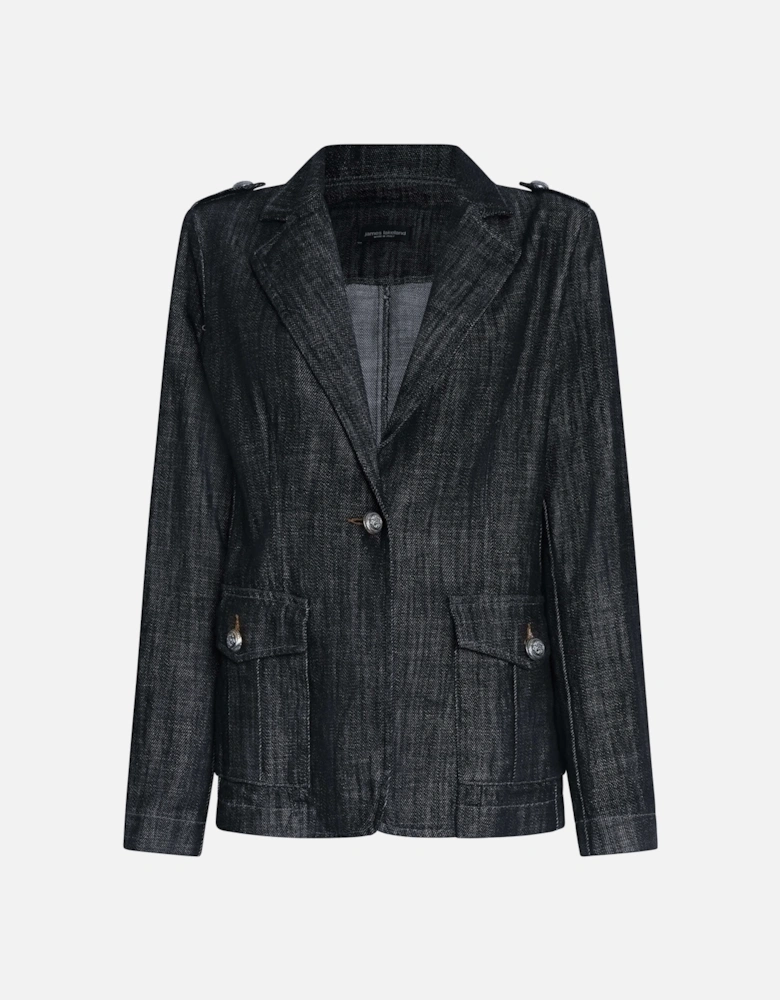 Dark Jean Tailored Blazer