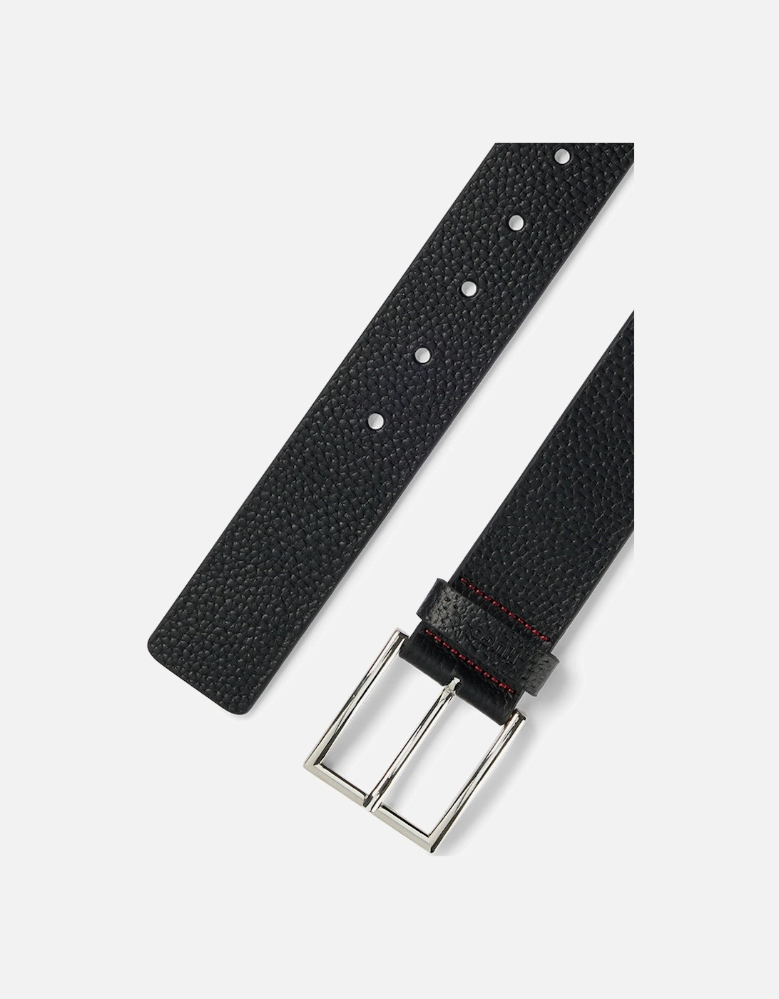 Giaspo Vintage Leather Belt, Black