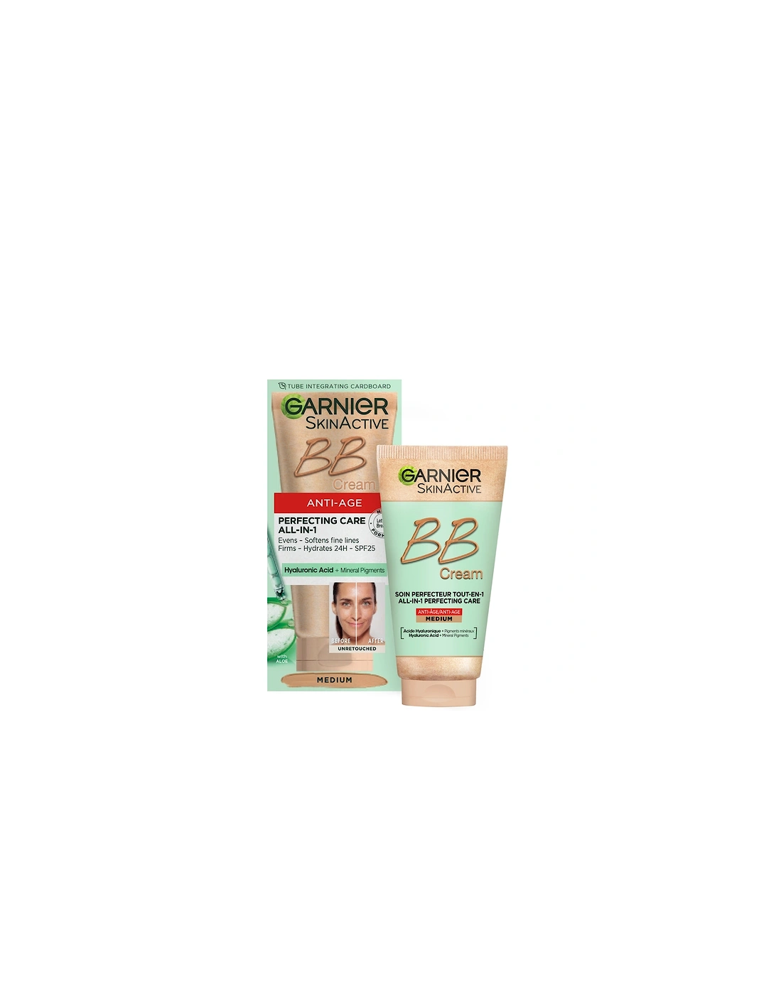 SkinActive BB Cream Anti-Aging Tinted Moisturiser SPF25 - Medium, 2 of 1