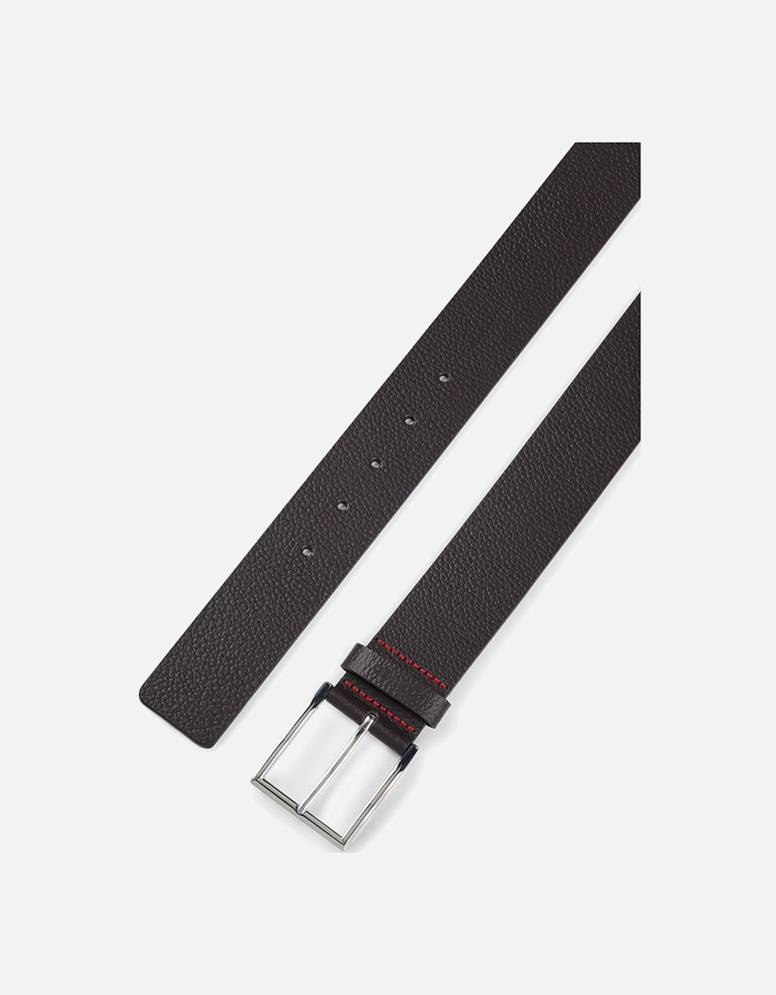 Giaspo Vintage Leather Belt, Dark Brown