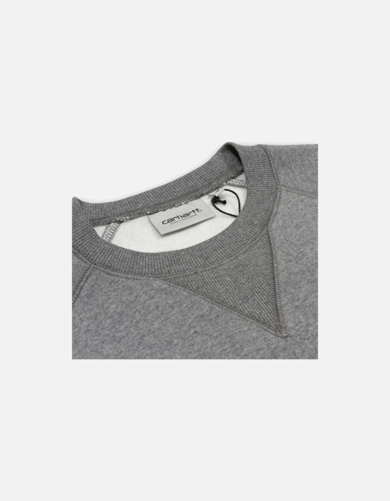 Chase Crew Sweatshirt - Dark Grey Heather/Gold