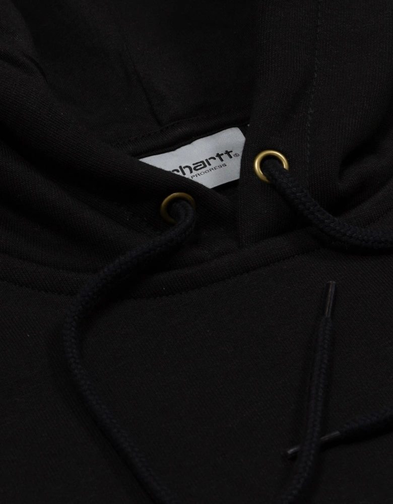 Hooded Chase Sweatshirt - Black/Gold