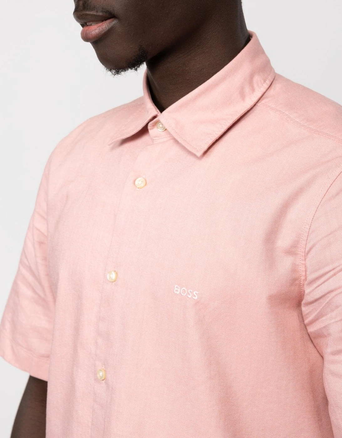 Orange Rash_2 Mens Short Sleeved Shirt