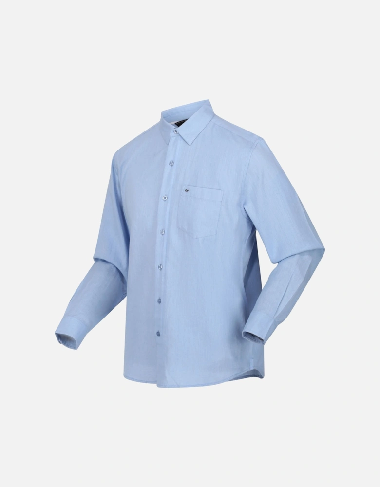 Mens Brycen Linen Shirt