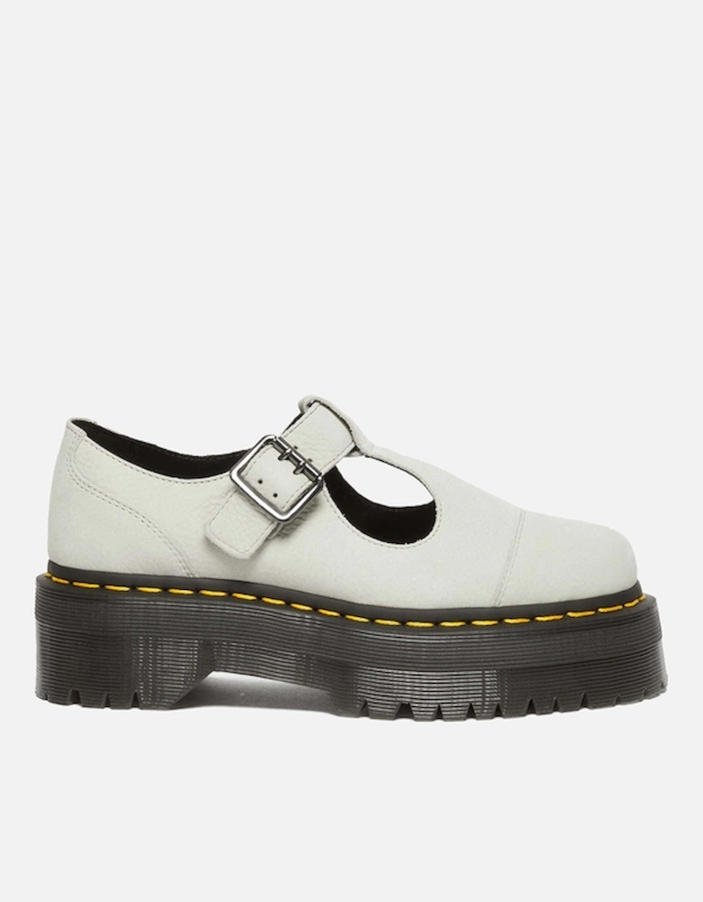 Dr. Martens Women's Bethan Leather Quad Mary-Jane Shoes - Smoked Mint