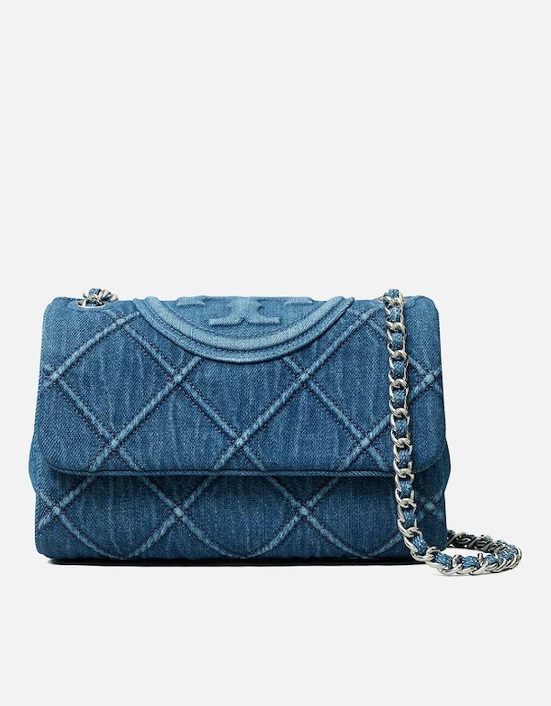 Fleming Denim Small Convertible Shoulder Bag, 2 of 1