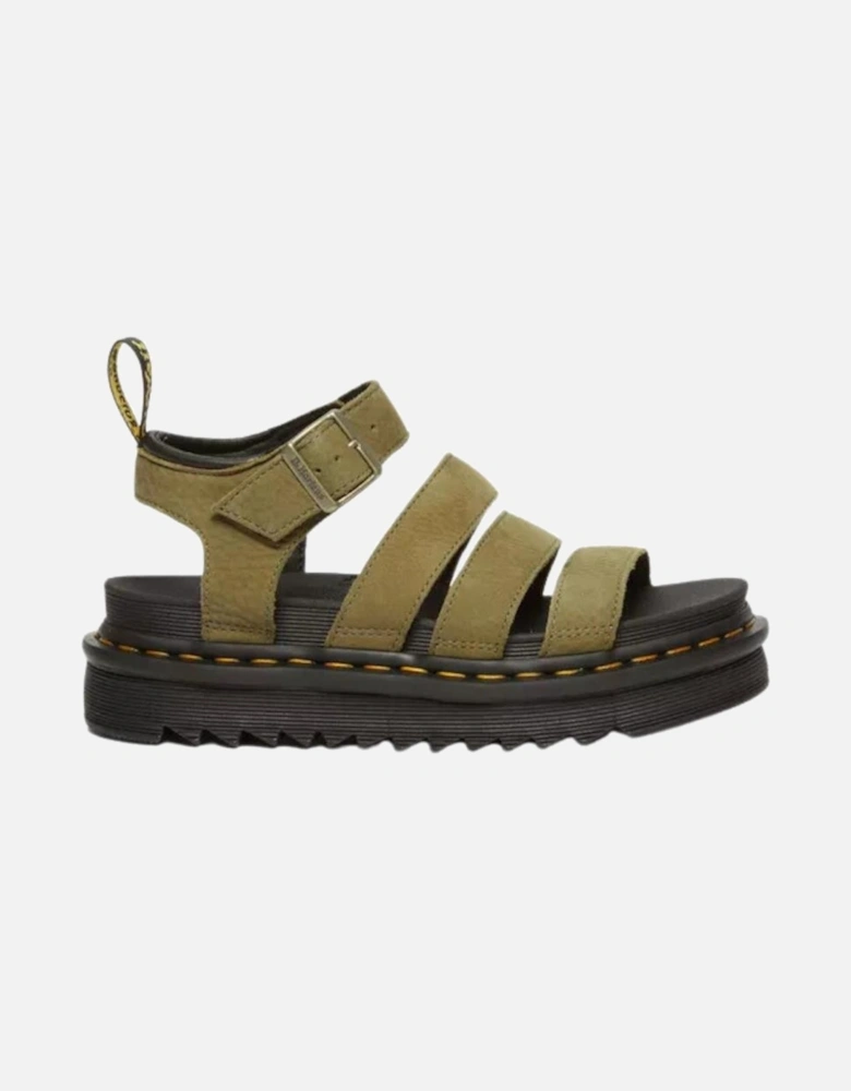 Blaire Sandal - Muted Olive