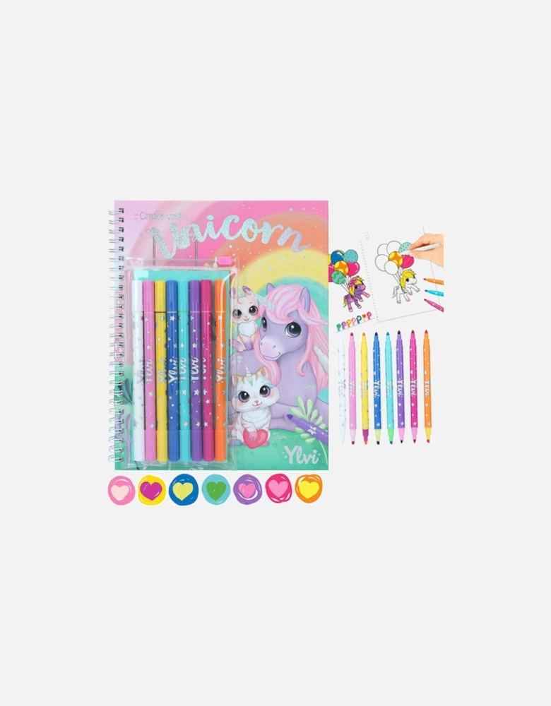 Yivi Colouring Book With Pen Set