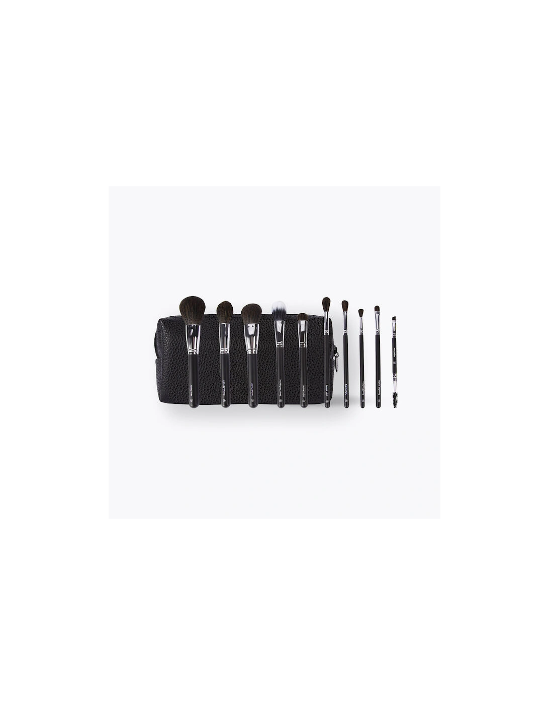 BH Ultimate Essentials 10 Piece Face & Eye Brush Set With Bag, 2 of 1