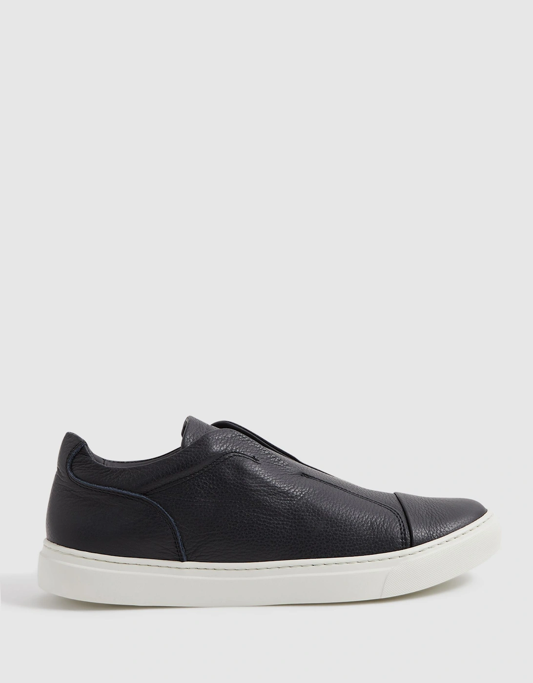 Harrys London Leather Slip-Ons Trainers, 2 of 1