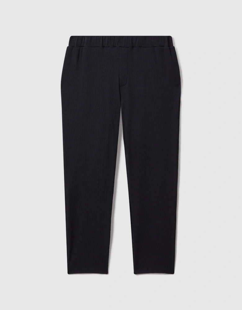 Ribbed Elasticated Waist Trousers