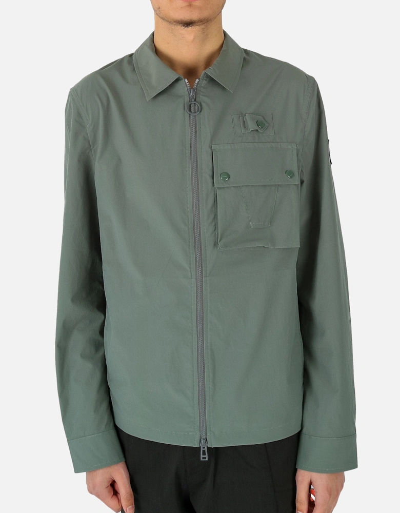 Castmaster Zip Green Overshirt Jacket