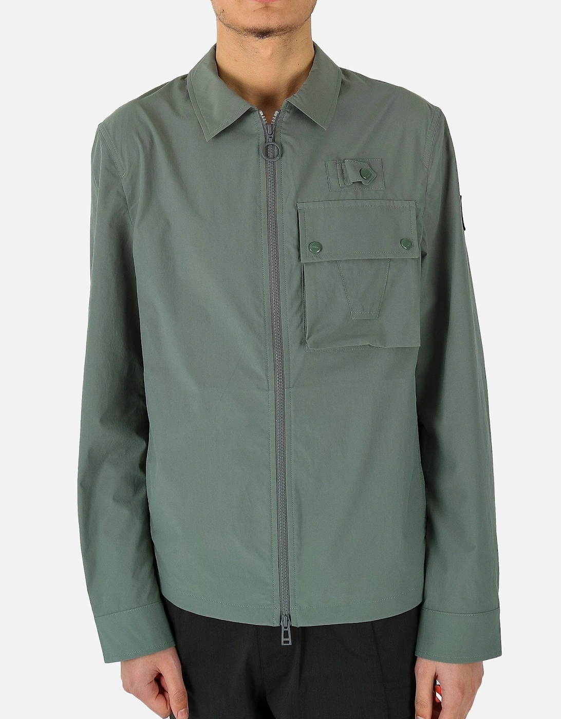 Castmaster Zip Green Overshirt Jacket, 5 of 4