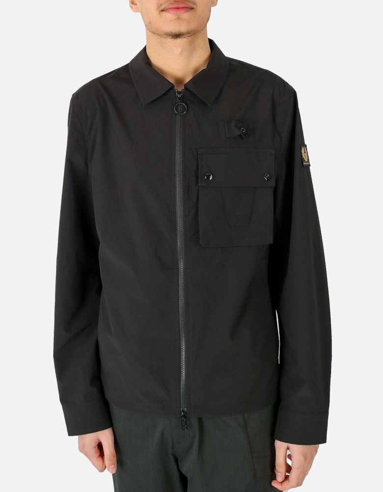 Castmaster Zip Black Overshirt Jacket