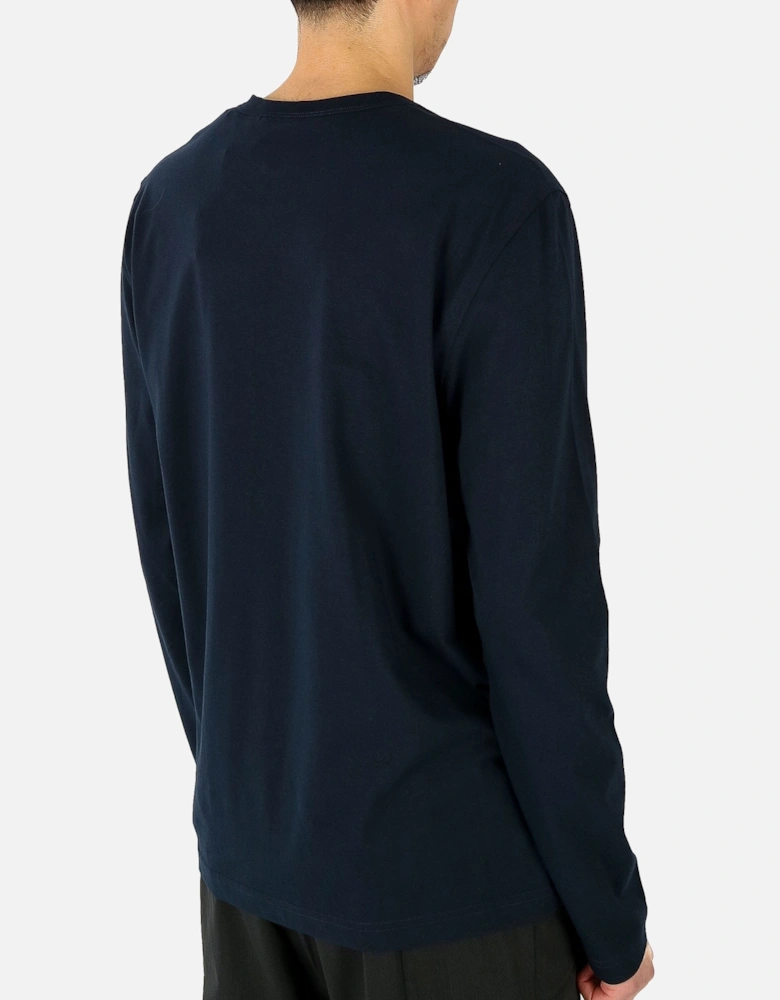 Badge Logo LS Navy Top