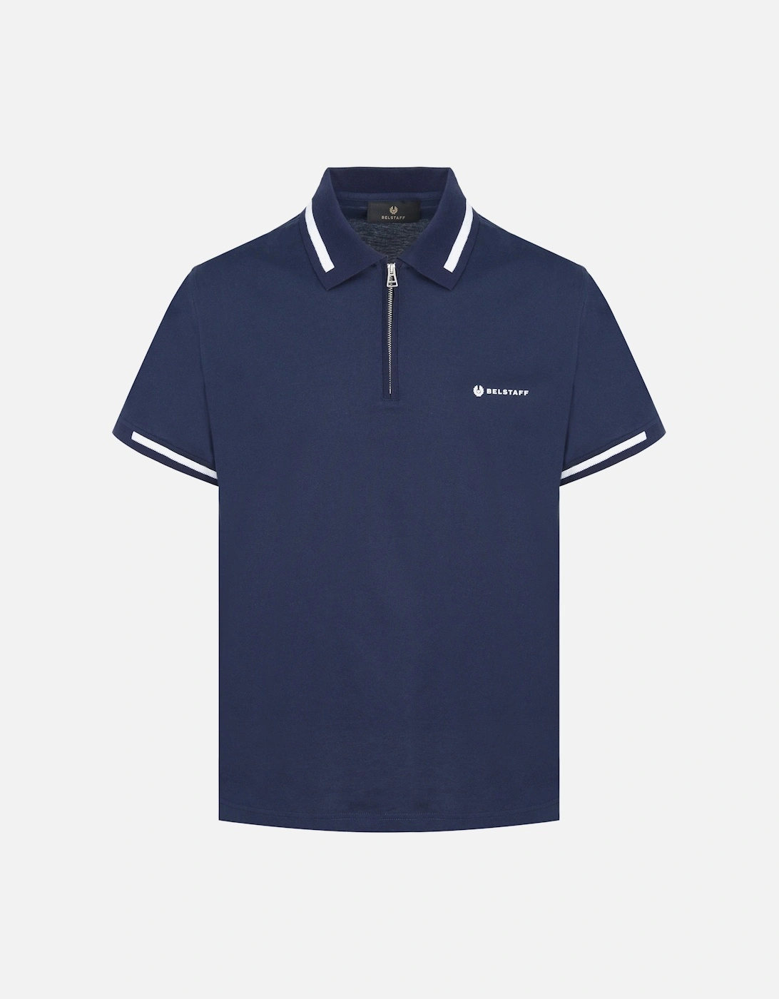 Graph Zip Polo Navy, 6 of 5