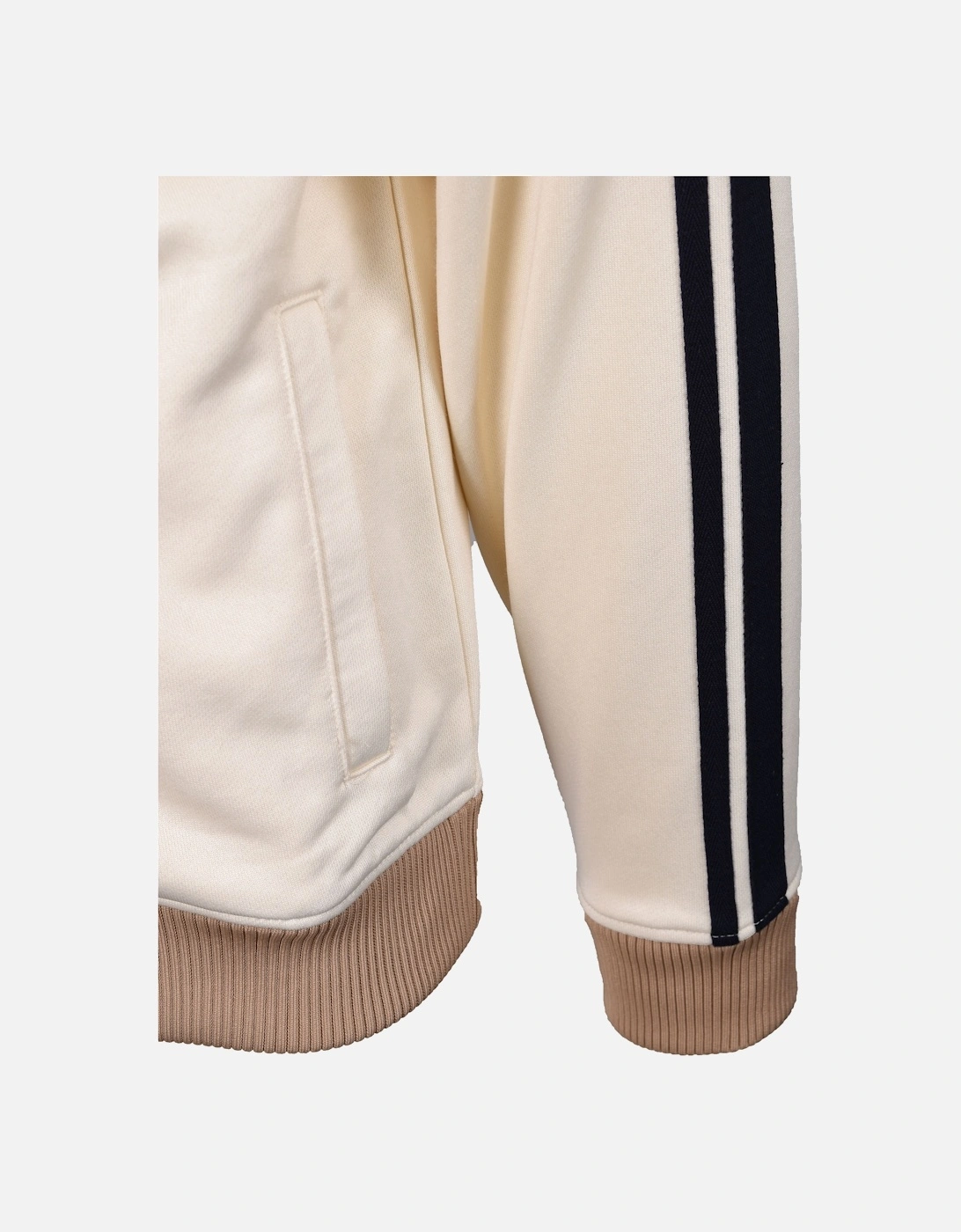 Adriano Track Top Pearled Ivory