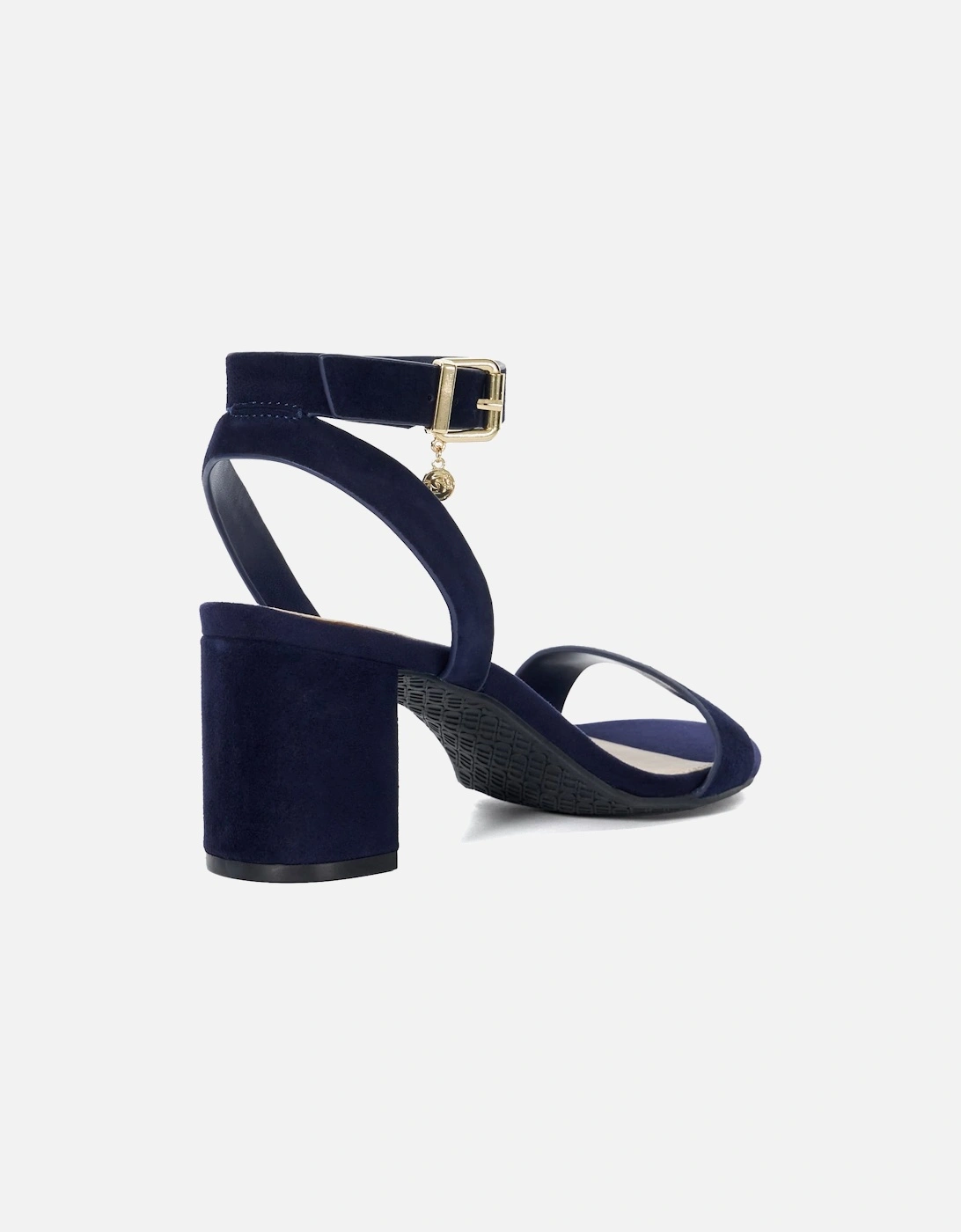 Ladies  Memee - Wide Fit Mid Block Heel Sandals