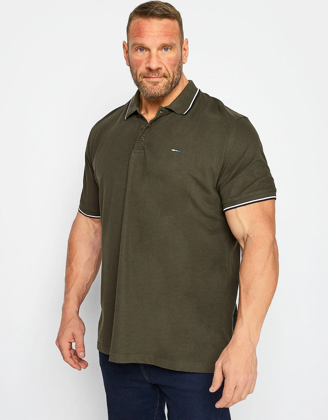 BRE Tipping Polo Shirt - Green, 2 of 1
