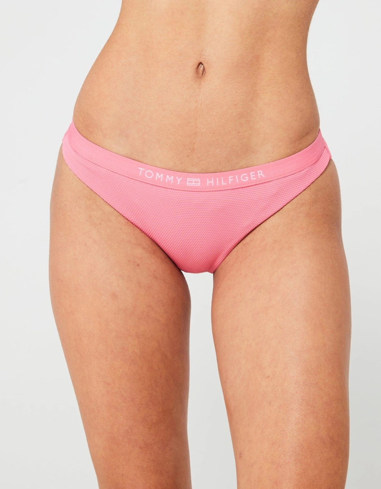 Tonal Logo Bikini Brief - Pink