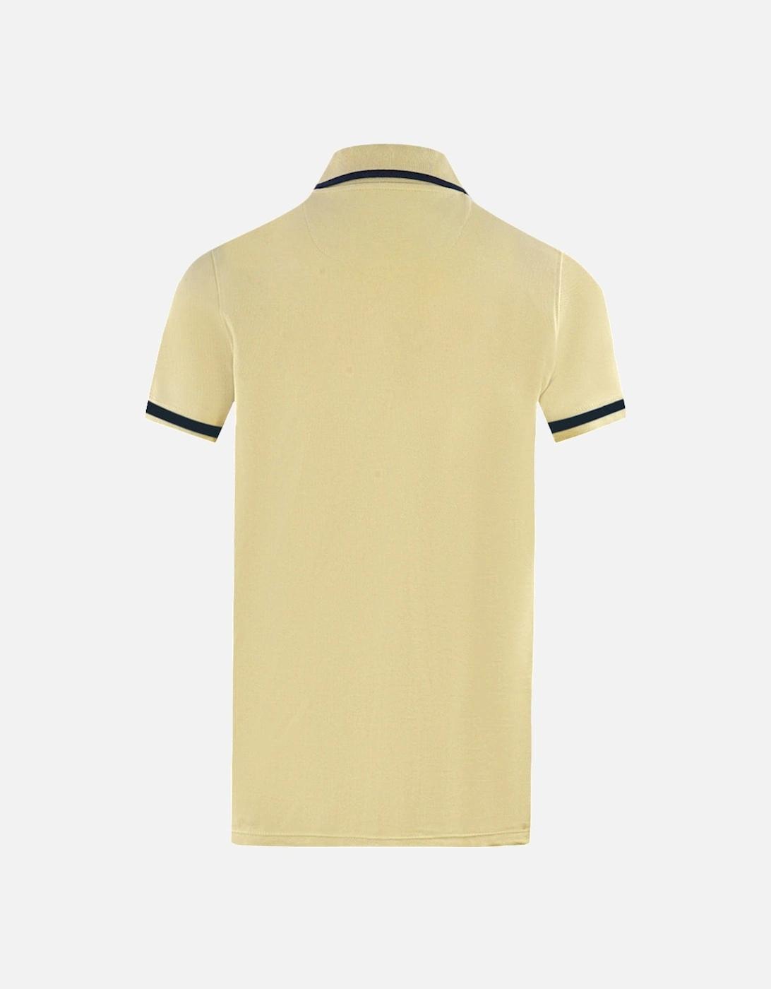 London Embroidered Badge Beige Polo Shirt