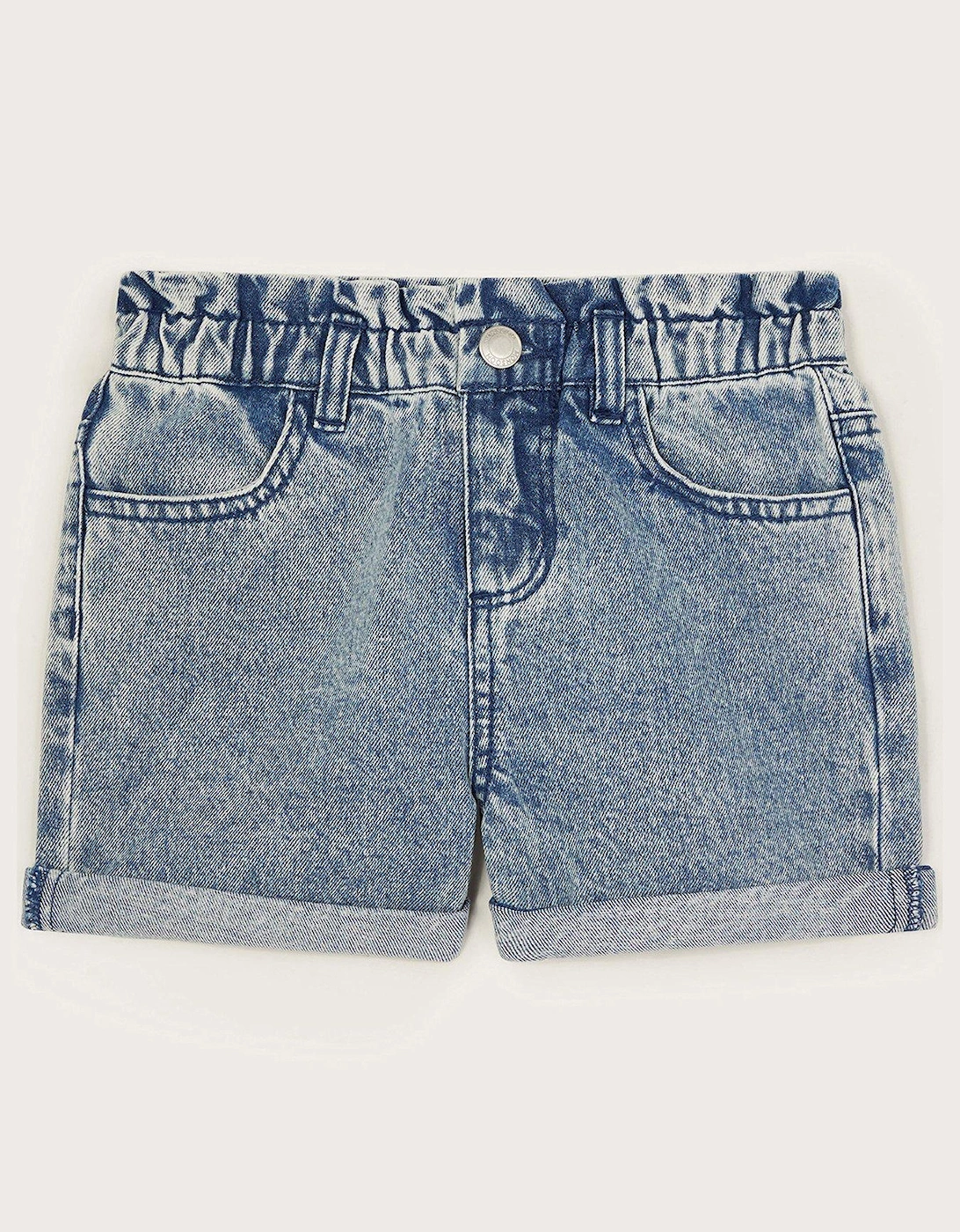 Girls Denim Shorts - Blue, 2 of 1