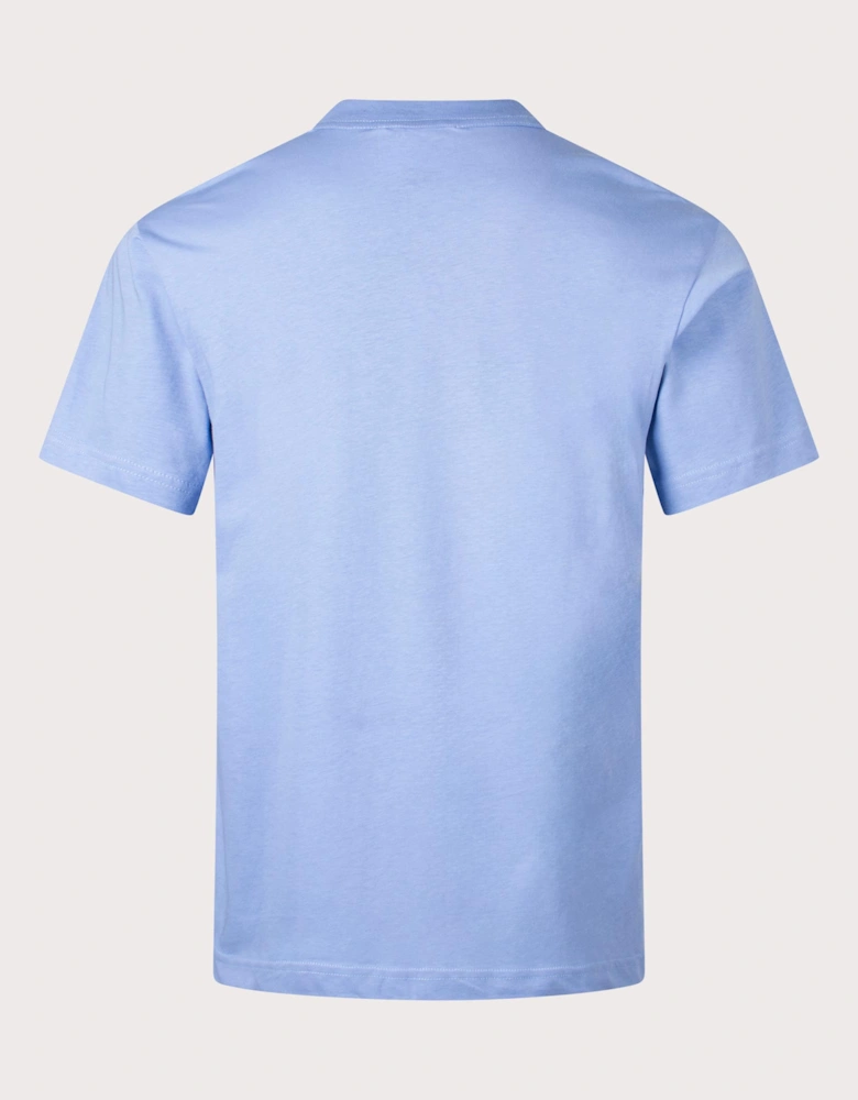 Rubberised Logo Colour Print T-Shirt