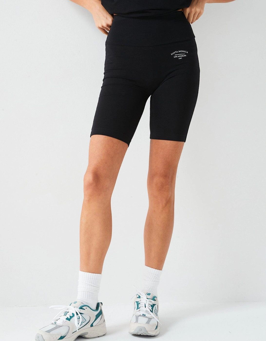 Ath Leisure Cycling Shorts - Black, 7 of 6