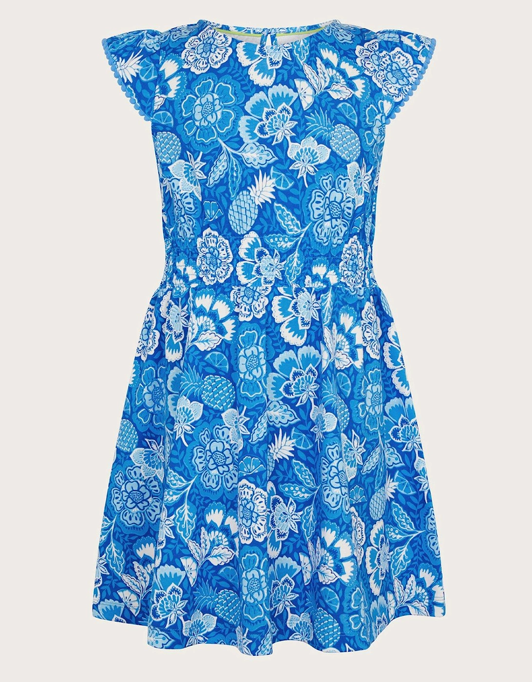 Girls Heritage Fruit Dress - Blue, 2 of 1