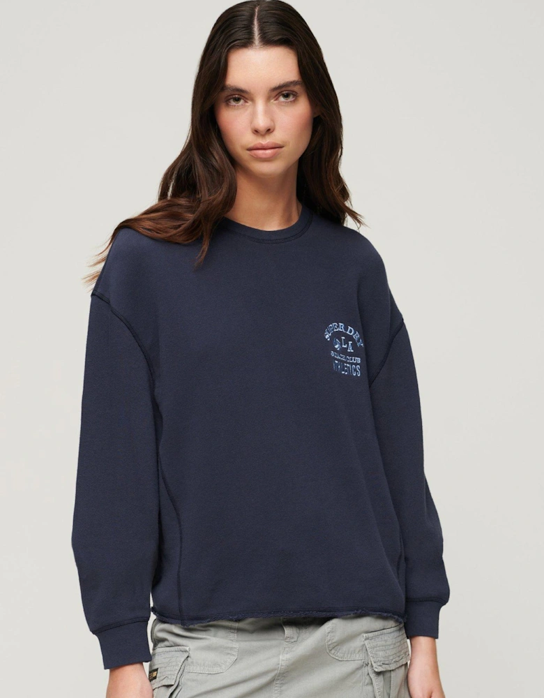 Athletic Essential Sweatshirt - Navy