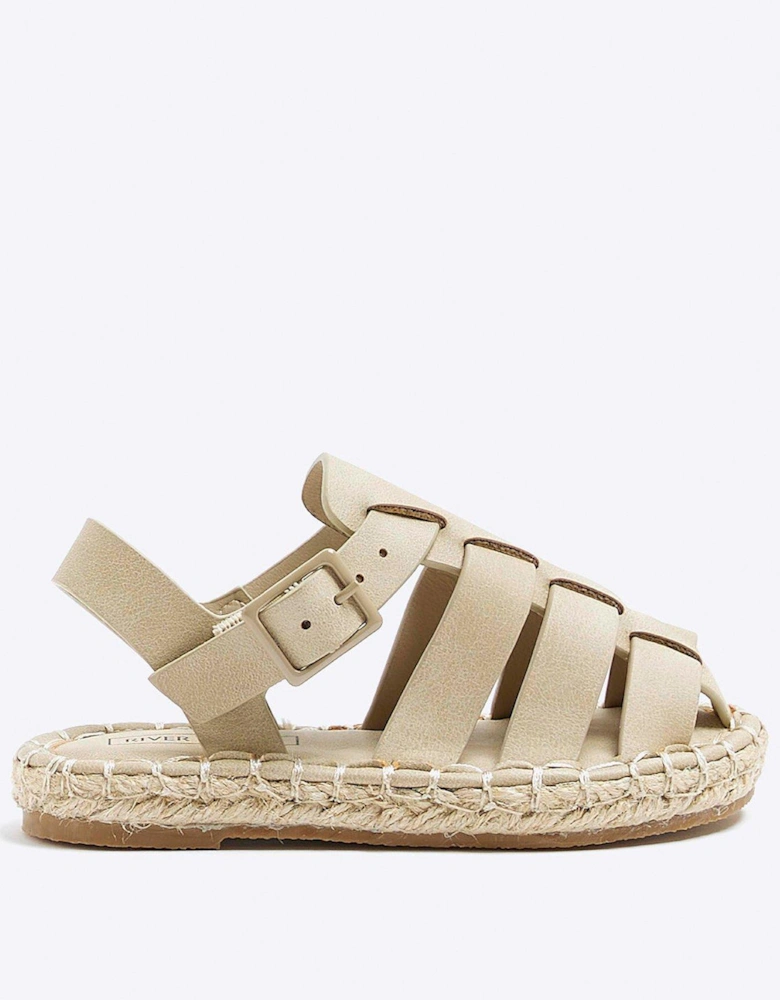 Mini Mini Boys Gladiator Sandals - Beige