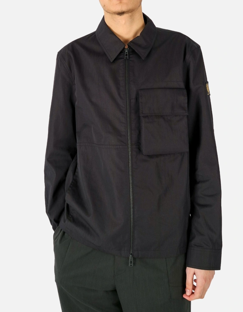 Runner Overshirt Black Jacket