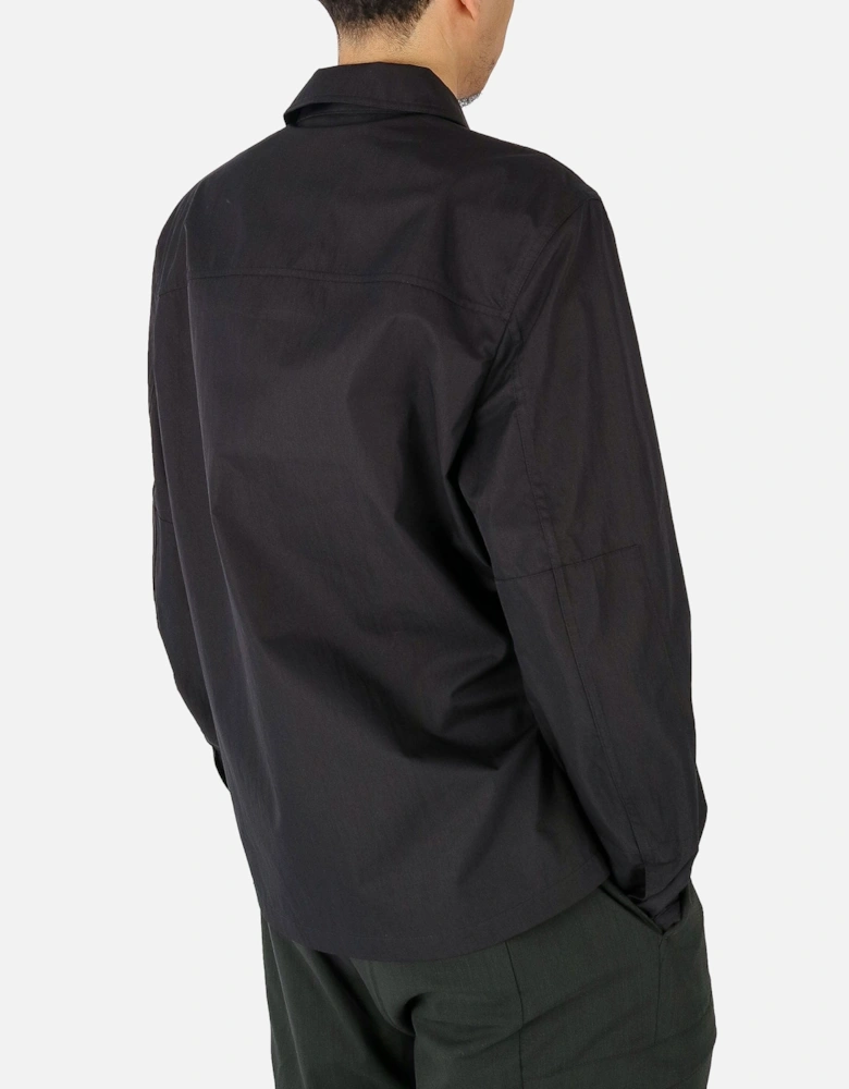 Runner Overshirt Black Jacket
